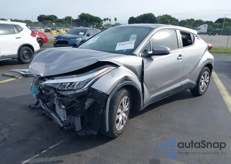 2020 Toyota C-Hr Le from USA, damaged, VIN JTNKHMBX7L1070950